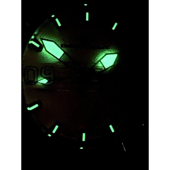 Oceanaut Men's Watch OC1343 Barletta Silver Dial Date Leather Band 44mm - Picture 8 of 15